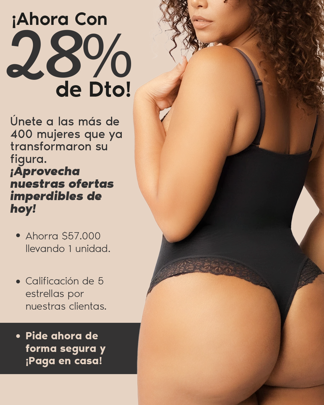 Body Moldeador de Encaje